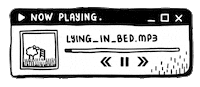 blurblur06 sleep bedtime now playing rest well Sticker