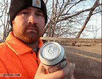 beer teeth GIF