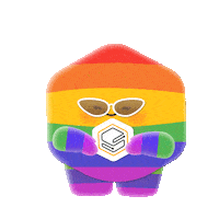 Rainbow Sticker by Skooldio