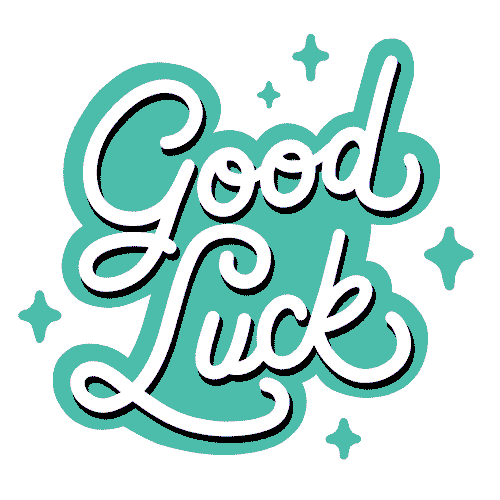 Congrats Good Luck Sticker by evite