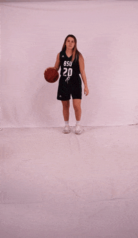 Dribble GIF by Bemidji State Beavers