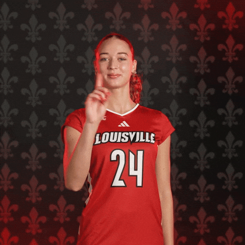 Volleyball GIF by Louisville Cardinals