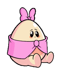 Iggytheegg wait egg sit iggytheegg Sticker
