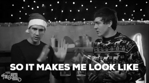 Christmas Gift GIF by FoilArmsandHog