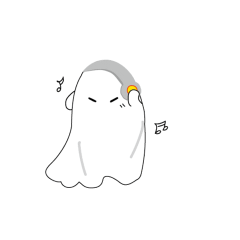 lionmaru giphyupload dance ghost lionmaru Sticker