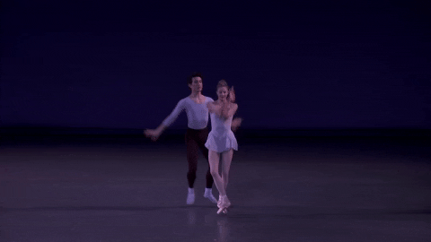 dance duo concertant GIF by New York City Ballet
