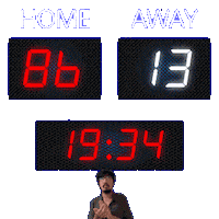 13 Away Sticker