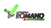 romanogaetano art logo loop auto Sticker