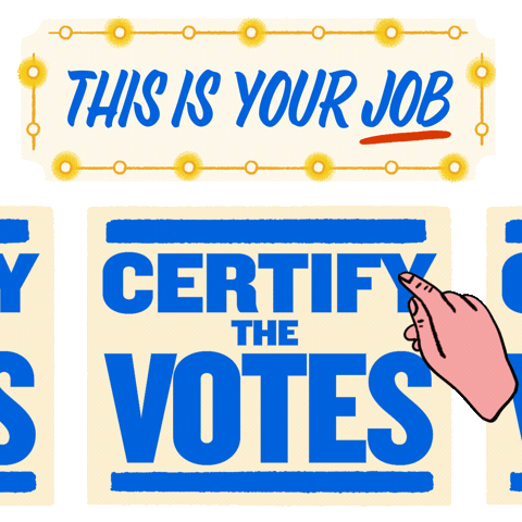 Election Waiting Sticker by Creative Courage