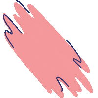 Pink Water Sticker by Camille Lorenzo