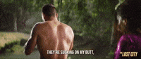 Sucking On My Butt