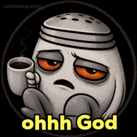Tired Coffee First GIF by SALT