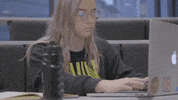 Girl Work GIF by Bournemouth University