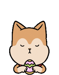 Easter Bunny Dog Sticker by Ai and Aiko