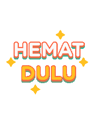 Hemat Save Sticker by Flip.id