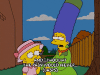 marge simpson lisa GIF