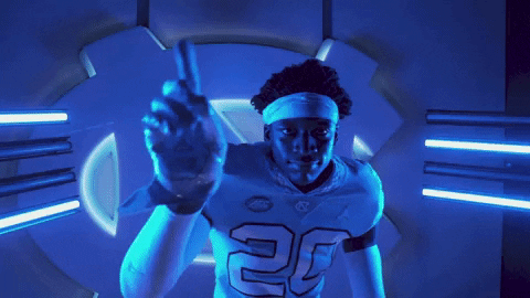North Carolina Football GIF by UNC Tar Heels