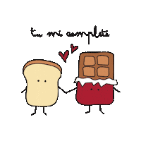 Bennet_ita combo cioccolato pane bennet Sticker