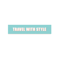fashion travel Sticker