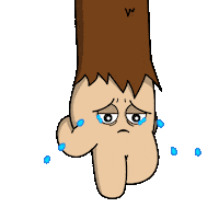 Sad Cry Sticker by Bored On Chain