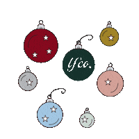 Christmas Ornaments Sticker by Mallory Ervin