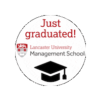 Graduation Lums Sticker by Lancaster University Management School