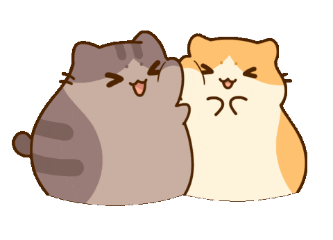 Cats Sticker by Bichi Mao