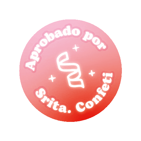 SritaConfeti giphyupload srita confeti señorita confeti Sticker