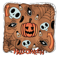 Trick Or Treat Halloween Sticker