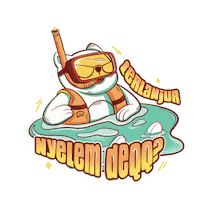ssatriaagum plainthing cilokpicolo Sticker