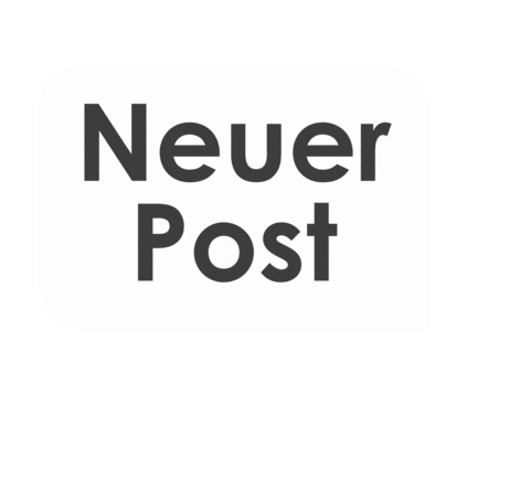 Post Pfeil Sticker by ad hoc