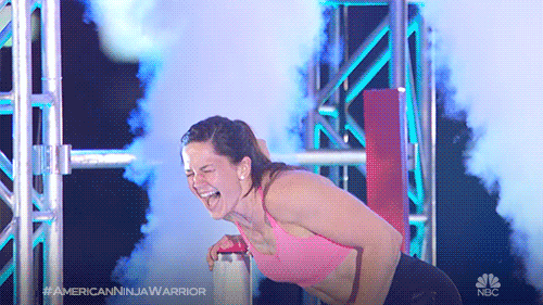 I Did It Yes GIF by Ninja Warrior