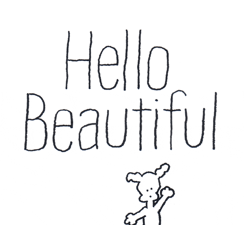You Are Beautiful Love GIF by Chippy the Dog