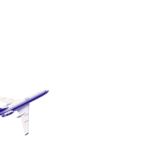 Festival Plane Sticker by Nancy Jazz Pulsations