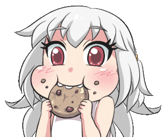 Cookie Eating Sticker by Jin
