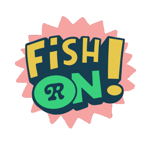 Second Hand Fishing Sticker by recast market