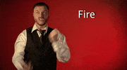 sign language fire GIF by Sign with Robert