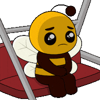 Miss You Waiting Sticker by Plan Bee Studios