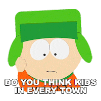 Kyle Broflovski Deal With It Sticker by South Park