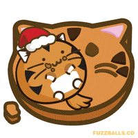 Happy Christmas Cookies GIF by Fuzzballs