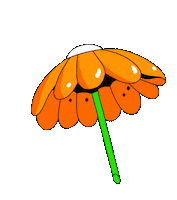 Flower Umbrella Sticker by Nickelodeon