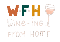 Work From Home Drinking Sticker
