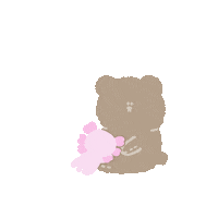 animals__di_ love happy heart pink Sticker