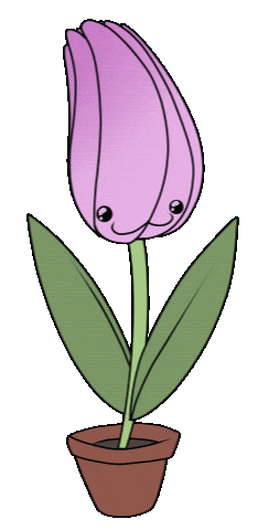 Flower Tulip Sticker by Nico