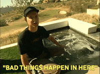 mtvcribs blink 182 hot tub mark hoppus bad things GIF