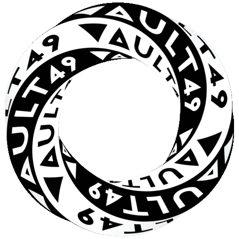 Trippy Sticker by Vault49