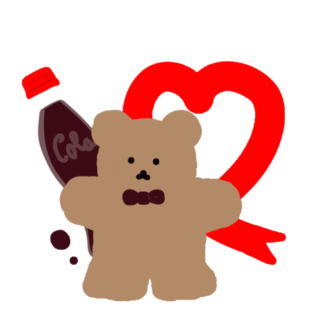 In Love 코카콜라 Sticker