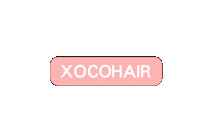 Logo Beauty Sticker by xocohair