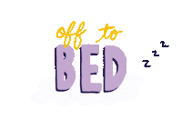 Sleep Bed Sticker