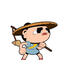 Cartoon Stone Sticker
